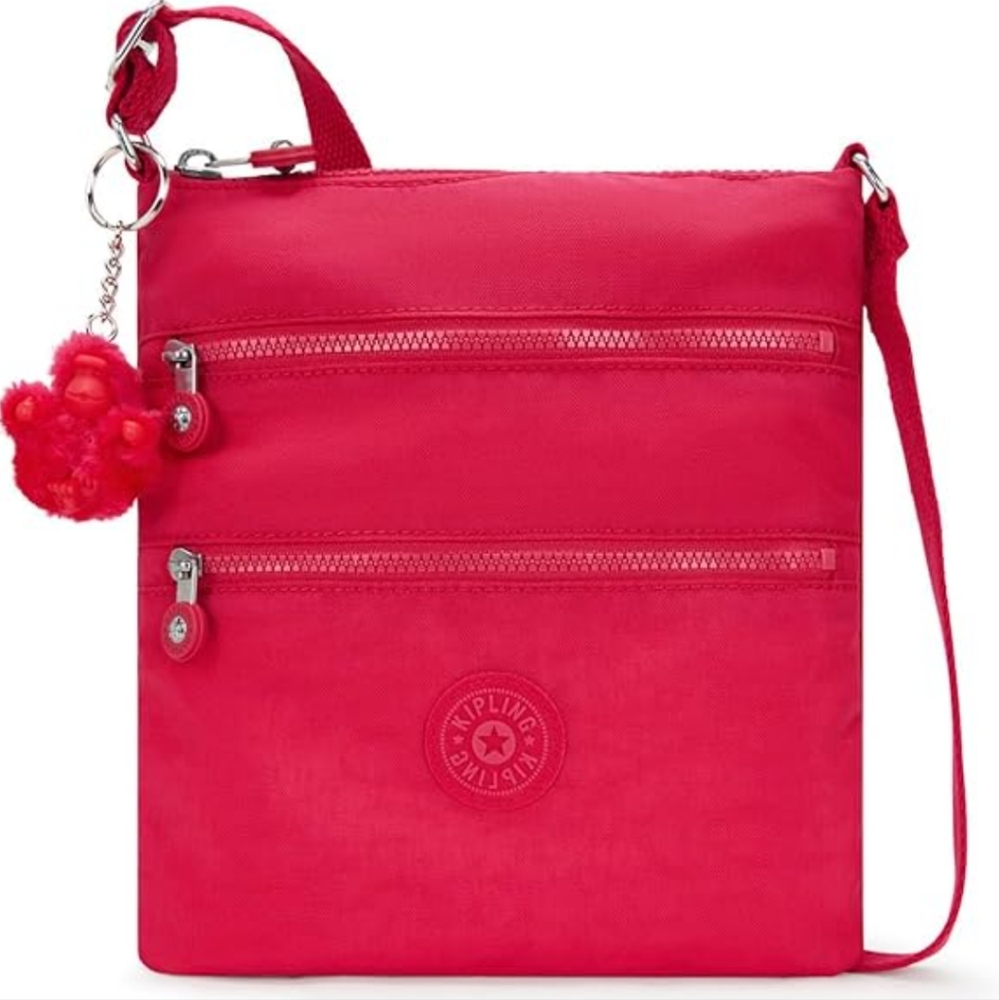 Kipling Women's Keiko Crossbody Mini Bag, Lightweight Adjustable Purse.
